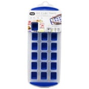 Wholesale - Edge 3pk Silicone Ice Cube Tray Square Round Blue C/P 12, UPC: 190131121696